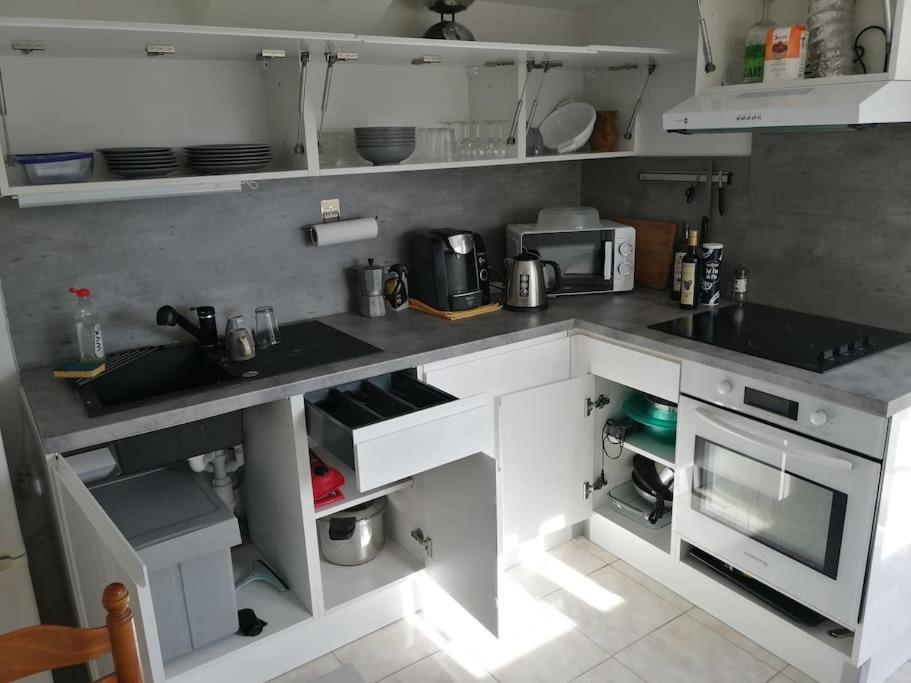 Appartement Aurore En Rez De Jardin Avec Parking Gratuit Ванс Екстериор снимка
